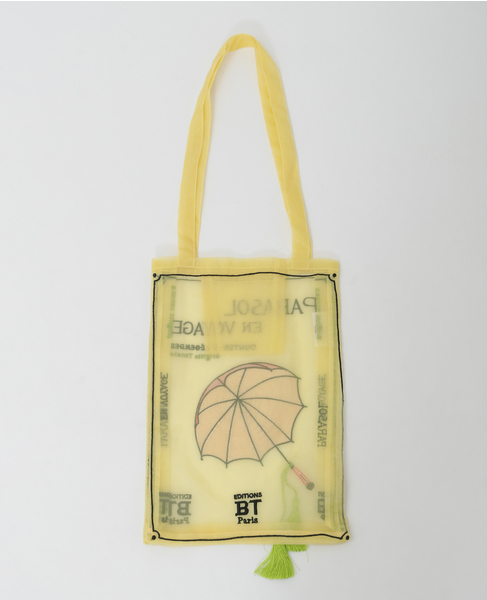 《WEB限定》【Brigitte Tanaka/ブリジット タナカ】PARASOL VOYAGE BAG 詳細画像 イエロー 2