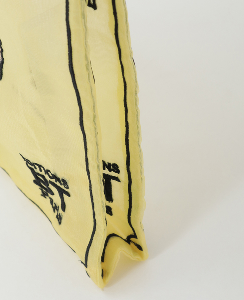 《WEB限定》【Brigitte Tanaka/ブリジット タナカ】PARASOL VOYAGE BAG 詳細画像 イエロー 6