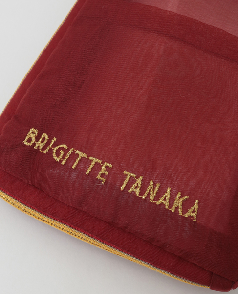 《WEB限定》【Brigitte Tanaka/ブリジット タナカ】FRENCH PASSPORT POUCH 詳細画像 レッド 5