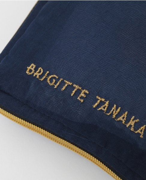 《WEB限定》【Brigitte Tanaka/ブリジット タナカ】JAPANESE PASSPORT POUCH 詳細画像 ネイビー 6
