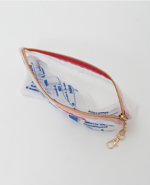 《WEB限定》【Brigitte Tanaka/ブリジット タナカ】AIRTICKET POCHETTE KEY HOLDER 詳細画像 ホワイト 6