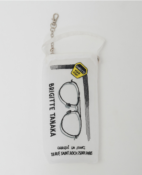 《WEB限定》【Brigitte Tanaka/ブリジット タナカ】Sac Porte Lunette 詳細画像 ホワイト 1