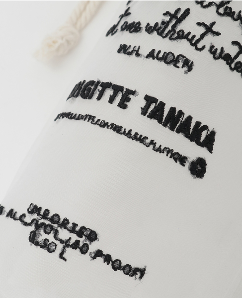 《WEB限定》【Brigitte Tanaka/ブリジット タナカ】Absolute Water Long Petit 詳細画像 ホワイト 5