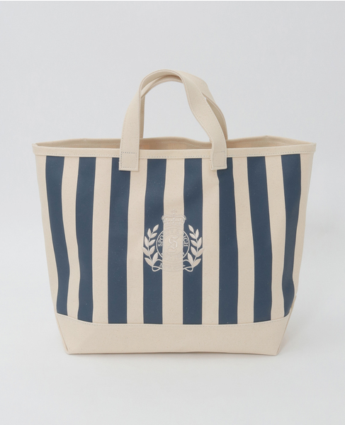 【Sporty＆Rich/スポーティアンドリッチ】NY Crest Beach Tote 詳細画像 アイボリー 1
