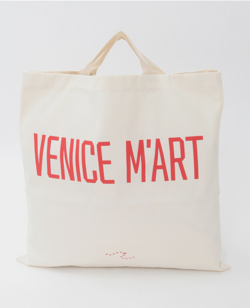 【VENICE M'ART/ヴェニスマート】VENICE M'ART TOTE BAG 詳細画像 アイボリー 10