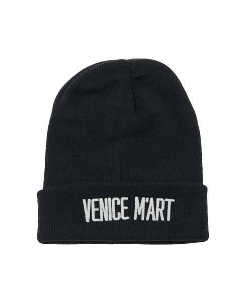 【VENICE M'ART/ヴェニスマート】VENICE M'ART BEANIE 詳細画像 ブラック 1