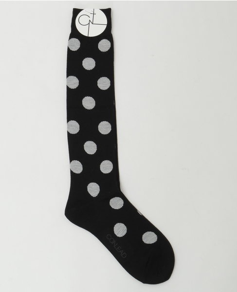 【CONLEAD/コンリード】Dot Wool Long 詳細画像 ブラック 1