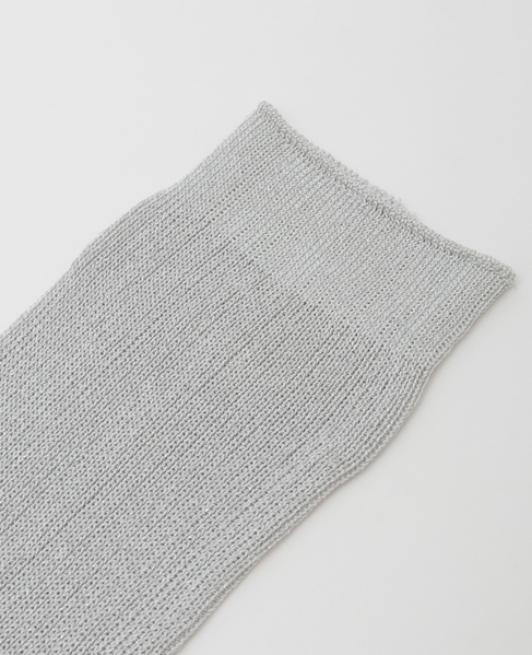 【MARCOMONDE/マルコモンド】glitter tabi socks 詳細画像 シルバー 4