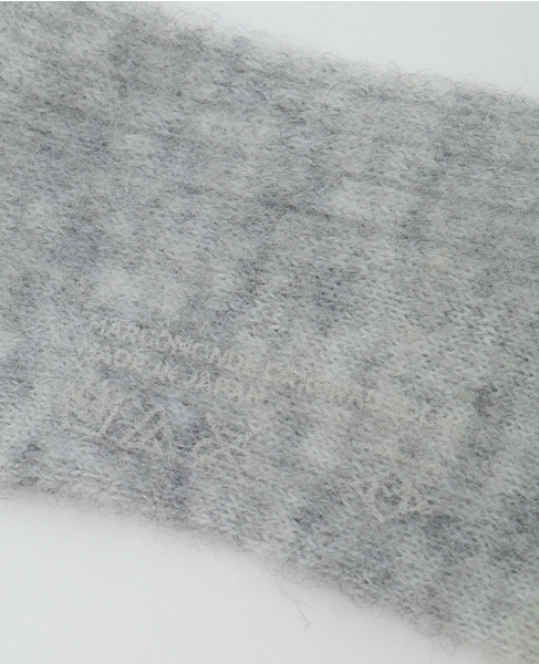 【MARCOMONDE/マルコモンド】mohair socks 詳細画像 ライトグレー 7