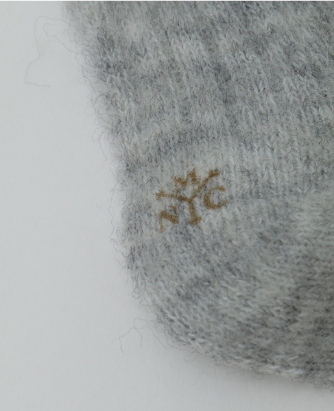 【MARCOMONDE/マルコモンド】mohair socks 詳細画像 ライトグレー 8