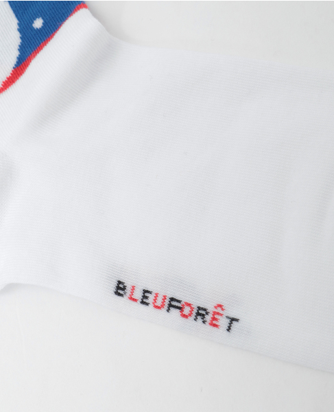 【BLEUFORET/ブルーフォレ】SNOWMANPATTERNSOCKS 詳細画像 マルチ 7
