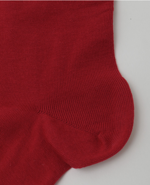【BLEUFORET/ブルーフォレ】3213 VELVET COMBED COTTON TIGHTS 詳細画像 レッド 5