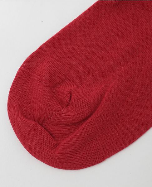 【BLEUFORET/ブルーフォレ】3213 VELVET COMBED COTTON TIGHTS 詳細画像 レッド 6