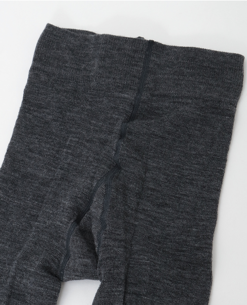 【BLEUFORET/ブルーフォレ】3214 FINE WOOL TIGHTS WITH COTTON INSIDE 詳細画像 チャコールグレー 3