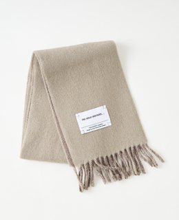 【The Inoue Brothers… /ザ イノウエブラザーズ 】Double Faced Brushed Neck Scarf