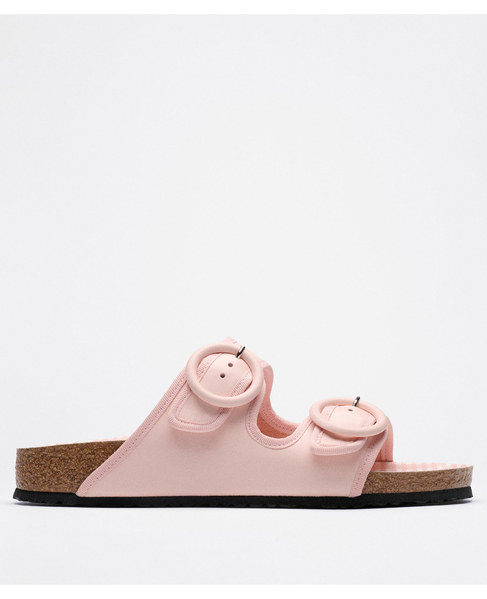 《コラボ》【BIRKENSTOCK1774*Repetto】Arizona Round Buckle NL 詳細画像 ベビーピンク 3