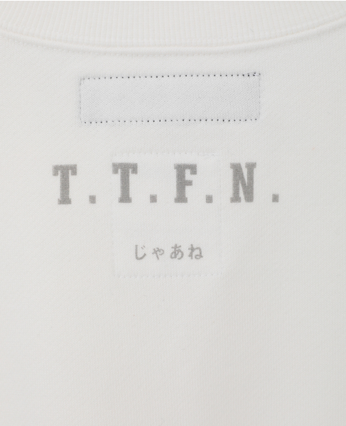 【MADISONBLUE/マディソンブルー】GRAFFITI CREW NECK SWEAT 詳細画像 ホワイト 8