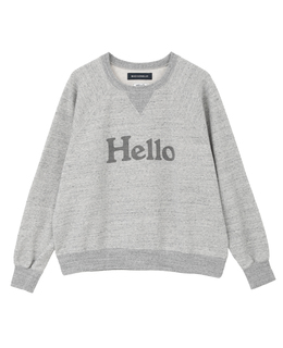 【MADISONBLUE/マディソンブルー】HELLO SWEAT L/S URAKE
