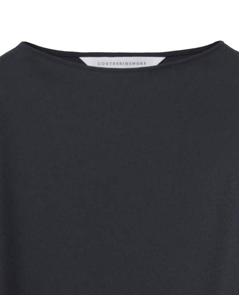 【COGTHEBIGSMOKE/コグザビッグスモーク】OPHELIA BOAT NECK TOP 詳細画像 ネイビー 3