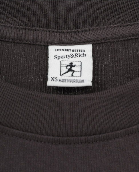 【Sporty＆Rich/スポーティアンドリッチ】Soho Tshirt 詳細画像 ブラウン 6