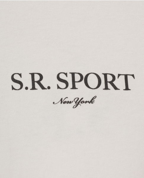 【Sporty＆Rich/スポーティアンドリッチ】Wimbledon Tshirt 詳細画像 アイボリー 7