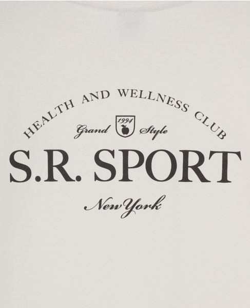 【Sporty＆Rich/スポーティアンドリッチ】Wimbledon Tshirt 詳細画像 アイボリー 8