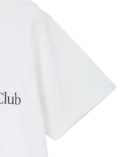 【Sporty＆Rich/スポーティアンドリッチ】H&W Crest Tshirt 詳細画像 ホワイト 4
