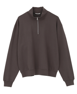 【AURALEE/オーラリー】 *SUPER HIGH GAUGE SWEAT HALF ZIP P/O