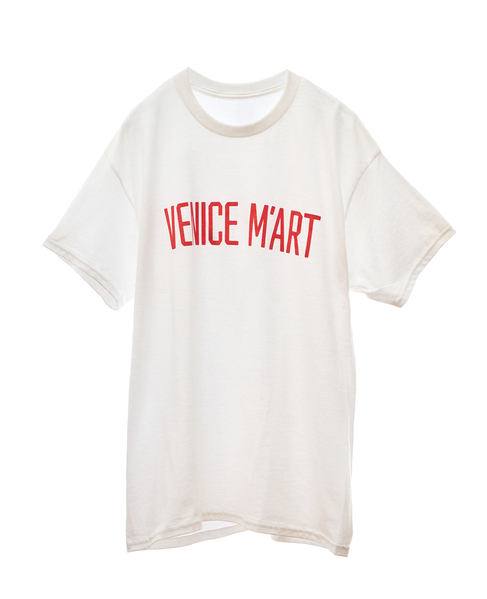 【VENICE M'ART/ヴェニスマート】VENICE M'ART T-SHIRT 詳細画像 ホワイト 1