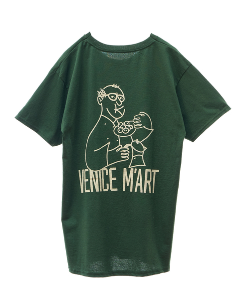 【VENICE M'ART/ヴェニスマート】VENICE M'ART GIGI T-SHIRT 詳細画像 グリーン 2