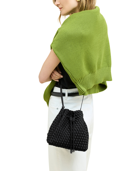 【NAGHEDI/ナゲディ】Gramercy Medium Bucket Bag 詳細画像 ブラック 3