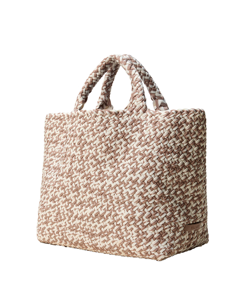 【NAGHEDI/ナゲディ】St. Barths Medium Tote Printed Prism 詳細画像 ライトベージュ 2