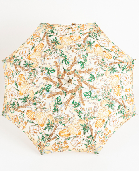 【manipuri/マニプリ】晴雨兼用 UV加工付き長傘 オランジュリーガーデン 詳細画像 ブルー 1