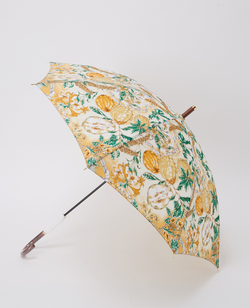 【manipuri/マニプリ】晴雨兼用 UV加工付き長傘 オランジュリーガーデン 詳細画像 ブルー 2