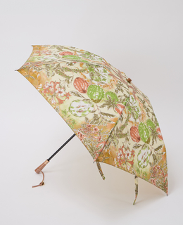 【manipuri/マニプリ】晴雨兼用UV加工付き折傘 オランジュリーガーデン