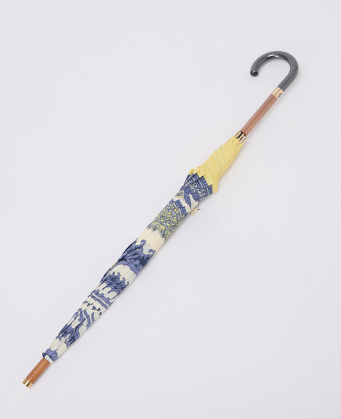 【manipuri/マニプリ】晴雨兼用 UV加工付き長傘 レリーフ 詳細画像 アイボリー 2