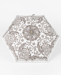 【manipuri/マニプリ】［軽量］晴雨兼用 UV加工付き折傘 カレイドバンダナ/ブルーム/ジャングルフルーツ/天界図