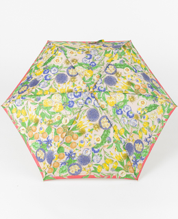 【manipuri/マニプリ】［軽量］晴雨兼用 UV加工付き折傘 カレイドバンダナ/ブルーム/ジャングルフルーツ/天界図