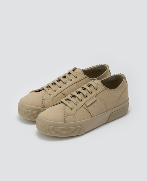【PELLICO×SUPERGA /ペリーコ×スペルガ 】撥水 スウェードスニーカー 詳細画像 ベージュ 1