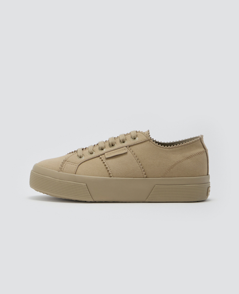 【PELLICO×SUPERGA /ペリーコ×スペルガ 】撥水 スウェードスニーカー 詳細画像 ベージュ 2