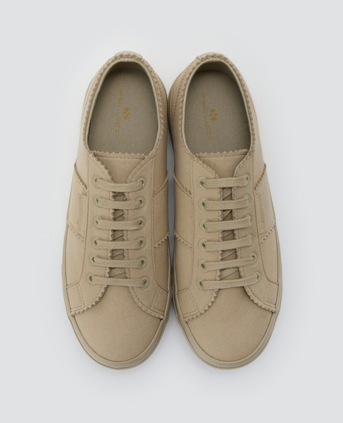 【PELLICO×SUPERGA /ペリーコ×スペルガ 】撥水 スウェードスニーカー 詳細画像 ベージュ 4