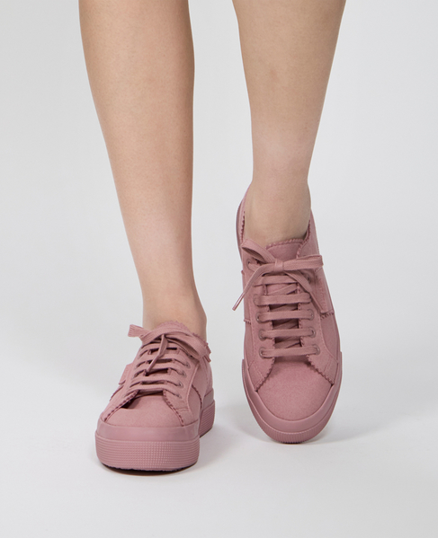【PELLICO×SUPERGA /ペリーコ×スペルガ 】撥水 スウェードスニーカー 詳細画像 ピンク 6