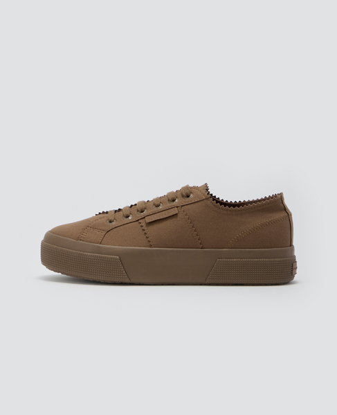 【PELLICO×SUPERGA /ペリーコ×スペルガ 】撥水 スウェードスニーカー 詳細画像 ブラウン 2