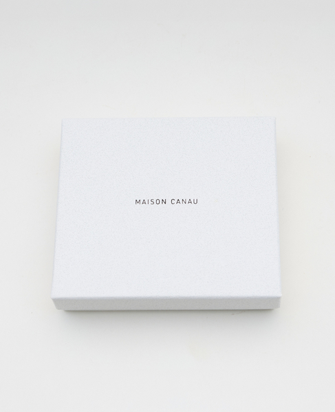 《別注》【MAISON CANAU/メゾンカナウ】L字ファスナー折り財布 スタッズ 詳細画像 ブラック 7