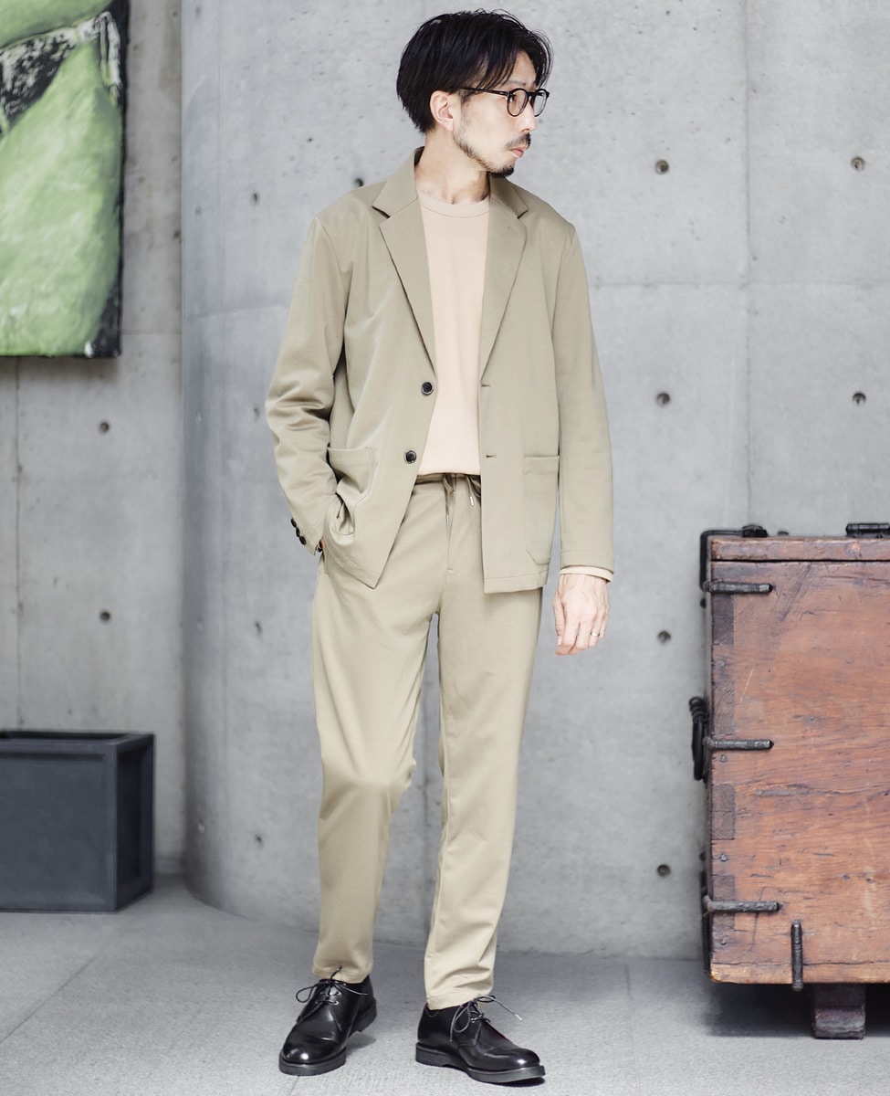 セットアップ対応可能ハイゲージシャンブレーダブルニットパンツ 商品詳細 メルローズ公式通販 Melrose Store メルローズストア