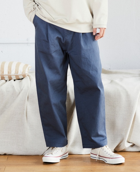 MASTER FRAME １Pワイドイージーパンツ 詳細画像 ブルー 1