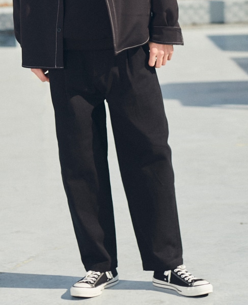 MASTER FRAME １Pワイドイージーパンツ 詳細画像 ブラック 1