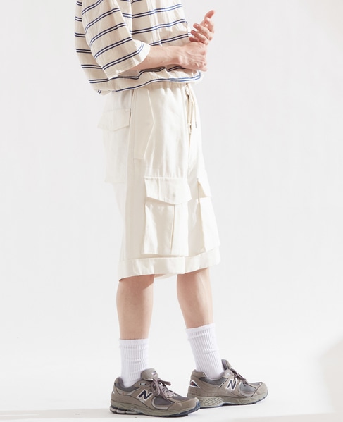 [WEB限定] UNPERFECT LINEN SHORT PANTS 詳細画像 ホワイト 1