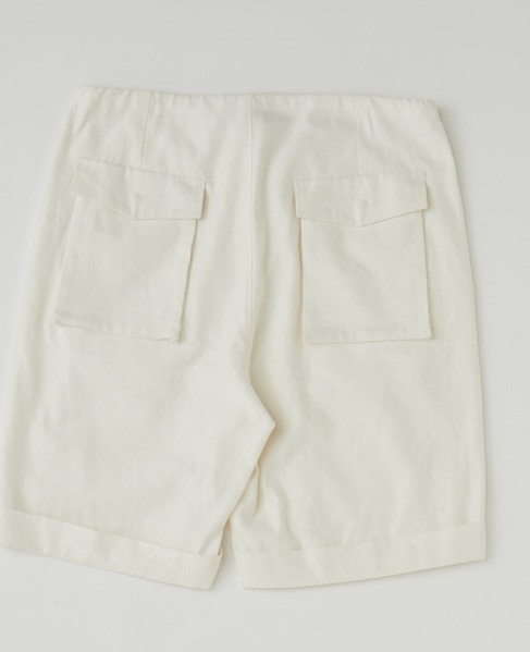 [WEB限定] UNPERFECT LINEN SHORT PANTS 詳細画像 ホワイト 10