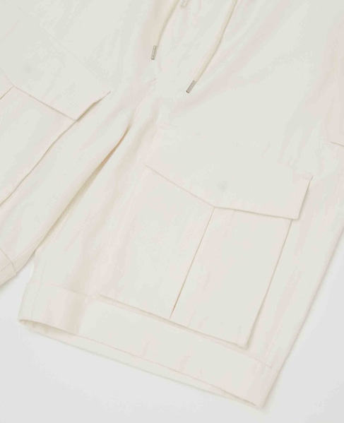 [WEB限定] UNPERFECT LINEN SHORT PANTS 詳細画像 ホワイト 11